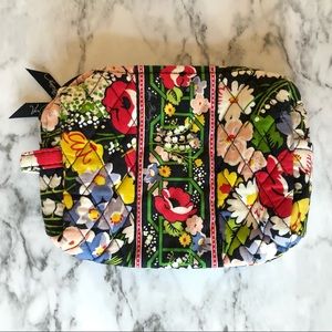 Vera Bradley floral makeup bag (discontinued)